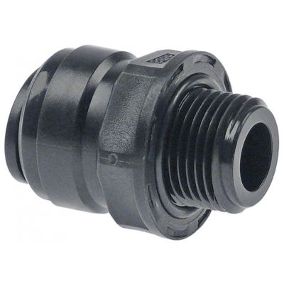 push-in fitting DMfit straight thread 3/8" BSP pipe connection ø12mm - 440813