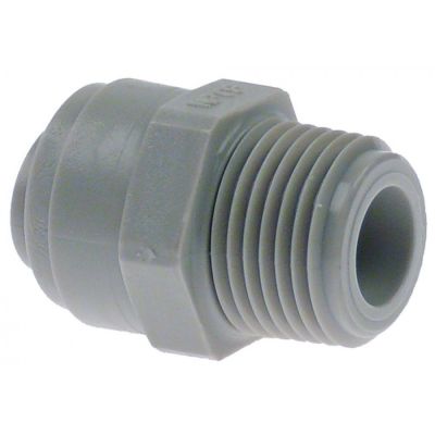 push-in fitting DMfit straight thread 3/8" NPTF pipe connection 3/8" - 440819