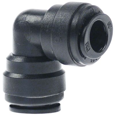 Racord rapid "push-in", cu cot, pentru tub ø 8-8 mm - 440830