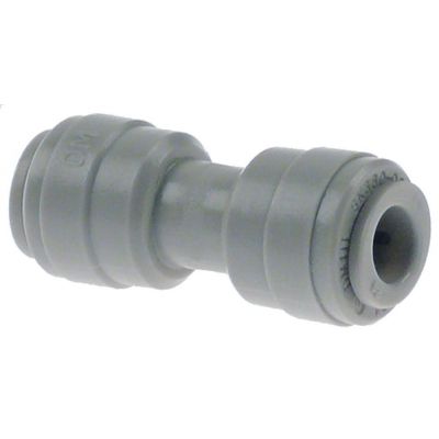 push-in fitting DMfit straight pipe connection 1/4" - 1/4" - 440844