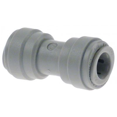 push-in fitting DMfit straight pipe connection 3/8" - 3/8" - 440846
