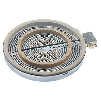 radiation heater ø 230mm 2200W 230V heating circuits 2