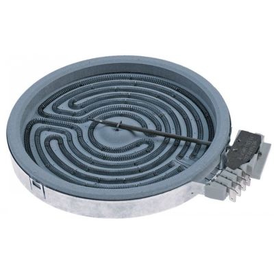 radiation heater ø 200mm 1700W 230V heating circuits 1 7-position control