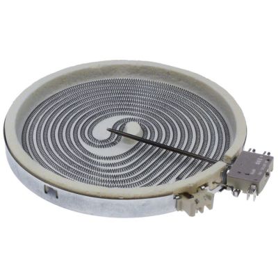 radiation heater round ø 230mm 2100W 240V heating circuits 1 H 27mm EGO