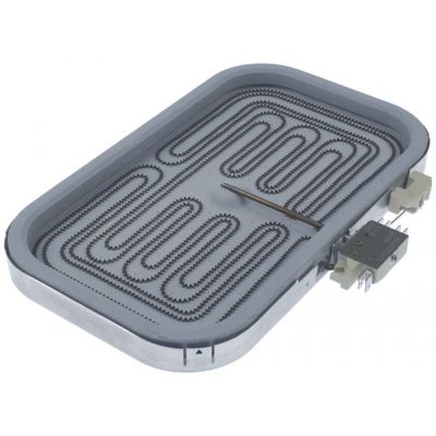 radiation heater rectangular flange 2300W 230V L 320mm W 230mm H 35mm heating circuits 1 EGO