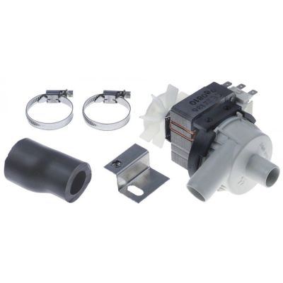drain pump inlet ø 22mm outlet ø 24mm 230V 65W 50Hz HANNING type BE20B2-089 with accessories