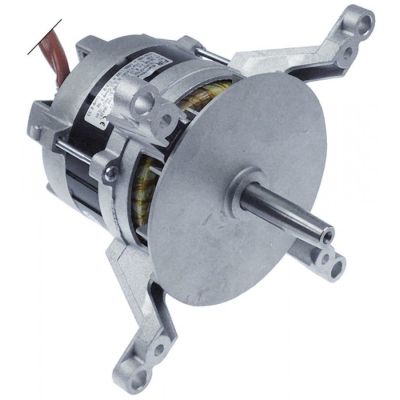 fan motor 230/400V 3 phase 50/60Hz 0,12kW 1400/1700rpm speeds 2 L1 145mm L2 30mm L3 25mm - 499206