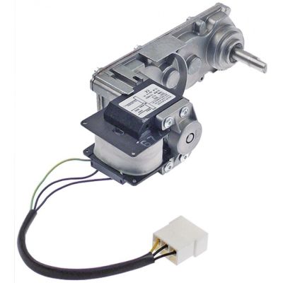 Motoreductor ELCO, 70/60 W, 230 V, 32/38 rpm, ax ø 6x12 mm, dimensiuni L 225x75 mm, H 100 mm - 499305