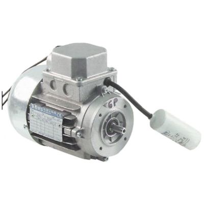 motor 0,06kW 230V 50Hz 1 phase shaft ø 9mm flange ø 80mm 820rpm type 156C6 ø 110mm H 150mm