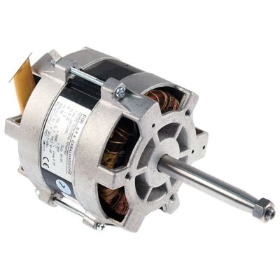 fan motor 230V 1 phase 50Hz 0,18kW 0,25HP 2800rpm speeds 1 L1 123mm L2 77mm L3 30mm D1 ø 15mm