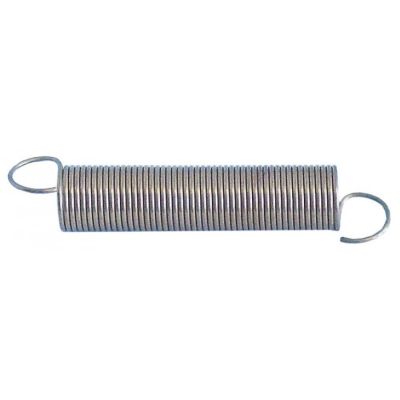 tension spring ø 14 mm total length 80 mm wire gauge ø 1,1 mm