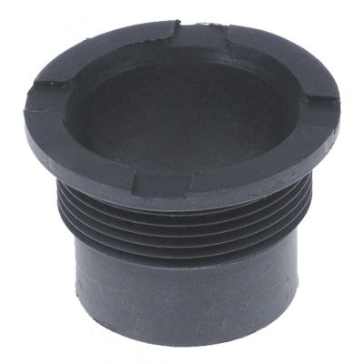 drain fitting 1½" ID ø 39mm L 40mm hose connector ø 41mm
