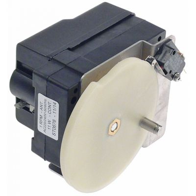 gear motor type ST0676 11W 220/240V voltage AC 50/60Hz 1rpm shaft ø 8mm W 80mm D 93mm H 112mm - 501480