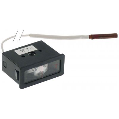 thermometer mounting measurements 58x25.5mm +20 up to +120°C capillary pipe 3470mm probe ø 6mm - 501492