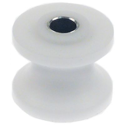 guide roller for plate dispensers W 27 mm ø 30 mm ID ø 8 mm