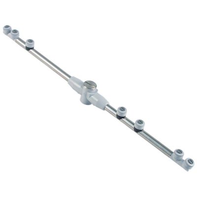 rinse arm L 460mm nozzles 7 mounting ø 14mm mounting pos. bottom complete with nozzle