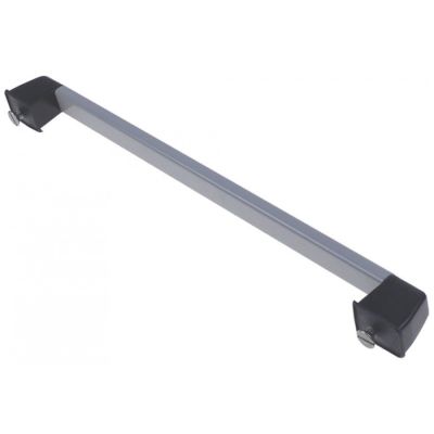 pull handle L 418mm H 35mm mounting distance 378mm M8x1,25 W 25mm complete grey