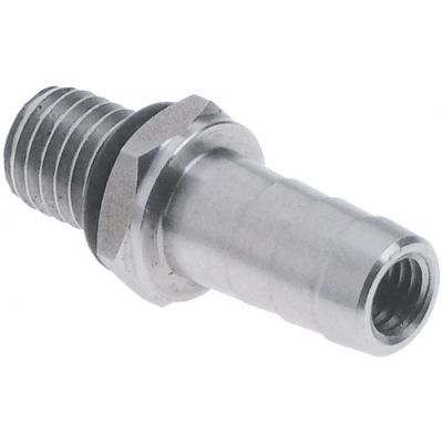 hose connector M12x1,75 grommet ø 11,3mm stainless steel grommet length 23mm
