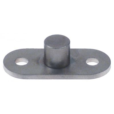 plate with bolts D1 ø 14mm H 13mm W 25mm hole ø 7mm - 504385