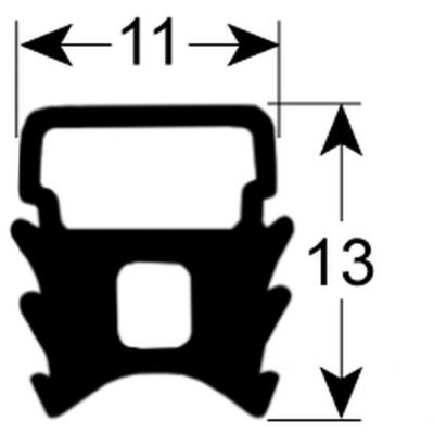 door seal L 1370mm - Code 518088