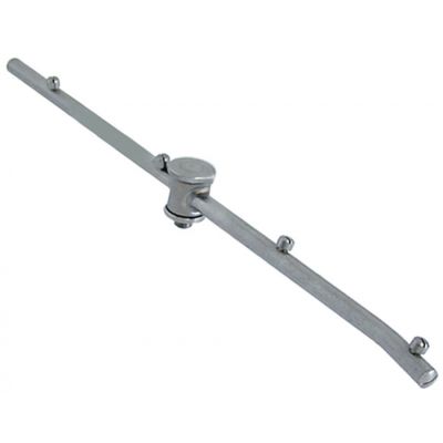 rinse arm L 370 mm nozzles 4 mounting ø 13,5 mm mounting pos. upper and bottom - Code 518162