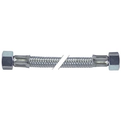 Furtun alimentare flexibil INOX, filet 3/8”, L 750mm - Cod 520600