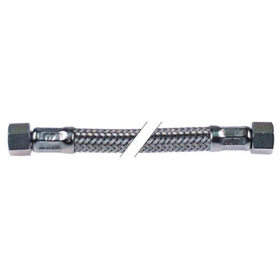 Furtun alimentare flexibil INOX, filet 3/8”, L 2000 mm, etansare sferica - 520603