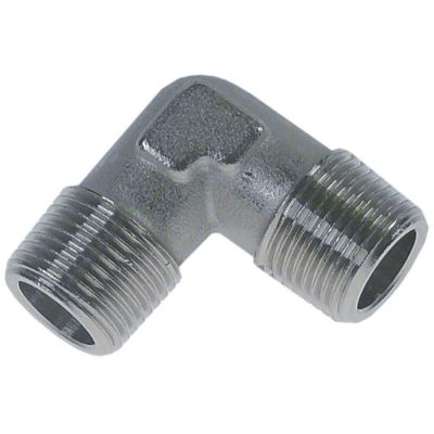 Cot 3/8"-3/8", tata-tata, din alama cromata - 520818