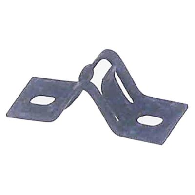 mounting clip nominal-ø 3 mm L 26 mm W 12 mm mounting distance 18 mm - Code 524029