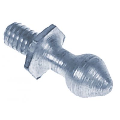 spigot nominal-ø 7mm M4x0,8 L 13mm - Code 524030
