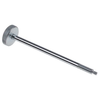 spindle for dosing container shaft length 112 mm T1 M4 T2 M6 handle ø 25 mm shaft ø 6 - Code 527494