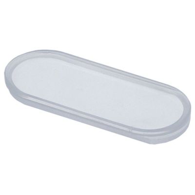inspection glass L 83 mm W 32 mm thickness 8 mm - Code 528091