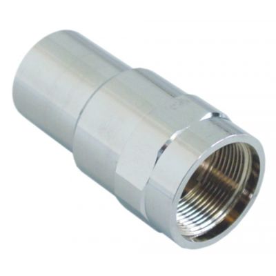 drain pipe M30x1,5 T1 1/2" L 73 mm WS 36 L1 21,5 mm L2 36,5 mm - Code 528534