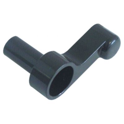 lever handle plastic black - Code 528573
