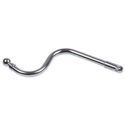 steam pipe M10x1 H 150 mm L 140 mm ø 12 mm ball head tube ø 10 mm chrome-plated brass - Code 528626