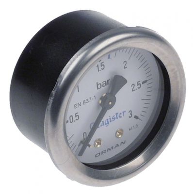 Manometru ø 51,5 mm presiune 0-3bar MAGISTER - Code 528714