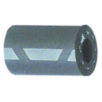 cushion for lever ø 17 mm ID ø 8 mm L 28 mm rubber - Code 528717