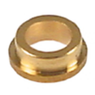 bush for steam-/water-tap D1 ø 10,5 mm D2 ø 9 mm ID ø 6,3 mm H 4 mm brass - Code 528840
