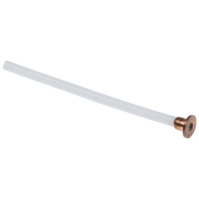 injector pipe boiler tube ø 6x1mm pipe length 130 mm PE connection ø 8/14mm - Code 528986