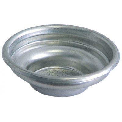 Filtru nepresurizat pentru o cafea, exterior ø 68 mm, montare ø 59,5 mm, H 22 mm, 7 grame cafea, din inox, orificii ø 0,4 mm - 529017