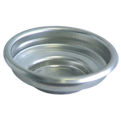Filtru nepresurizat pentru o cafea, exterior ø 68 mm, montare ø 60 mm, H 18 mm, 6 grame cafea, din inox, orificii ø 0,4 mm - 529018