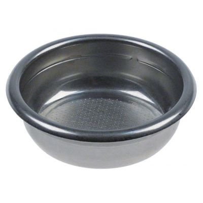 Filtru nepresurizat pentru 2 cafele, exterior ø 70 mm, montare ø 60,7 mm, H 22 mm, 14 gr. cafea, din inox - 529099