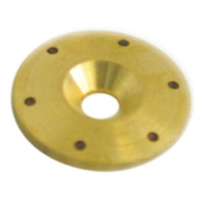 water dispersion ø 30 mm H 4,5 mm 6 holes hole ø 2 mm mounting ø 6,5 mm brass - Code 529157