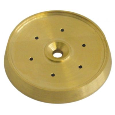 water dispersion ø 54,5-58,5mm conical H 9 mm 6 holes hole ø 2 mm mounting ø 5,6 mm brass - Code 529202