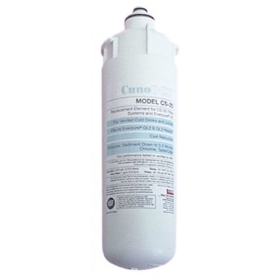water filter CUNO type CS-25 capacity 7571 l flow rate 3,8 l/min operation pressure max 8,6 bar - Code 530010