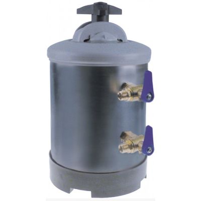 Dedurizator DVA manual cu 2 robineti 3/8", container 5 litri, capacitate 1000 l/h - 530161
