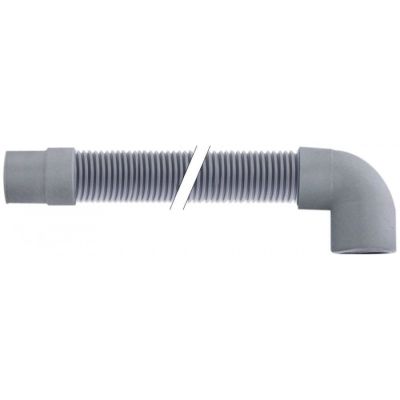 Furtun golire L 2000 mm, capat drept ø 29x24 mm, cot ø 35x29 mm - 530572