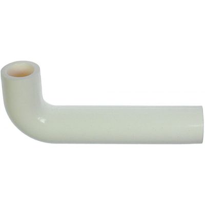 silicone hose L-shape for ice-cube maker ID ø 17 mm ED ø 24 mm L 120 mm W 50 mm - Code 530732