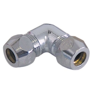 Cot cu racord de presare, filete 3/8", tub ø 10 mm - 540052