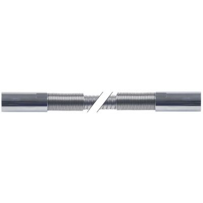 Furtun dus inox L 1250mm, racorduri 1/2", presiune 10bari - 540070